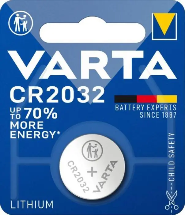 Batteria Litio CR2032 3V Varta 06032101401 Scelto Dai Clienti