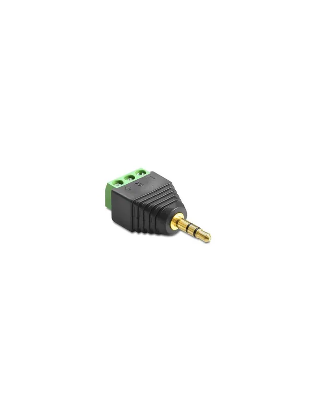Nuovo Arrivo Adattatore spina jack 3,5mm stereo a morsetto 382020092