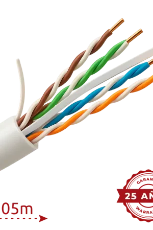 Soddisfatti O Rimborsati Cavo rete al metro Cat6A UUTP VISIOTECH UV-UTP6A-300-BC23AWG