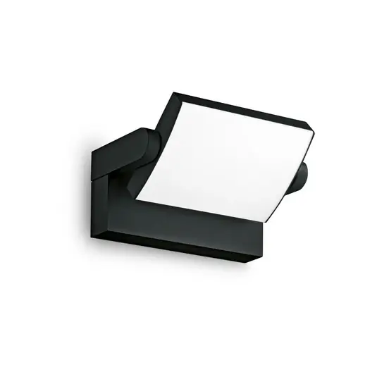 Ideal Lux applique da esterni LED Swipe, nero, IP54, 3.000 K Subito Disponibile