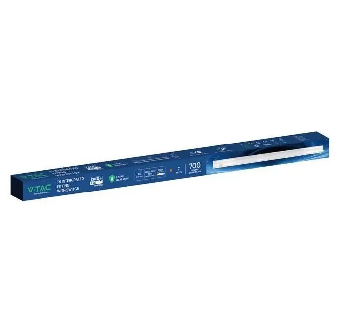 Regletta Led T5 7W 3000K V Tac 216926 Quantità Limitata
