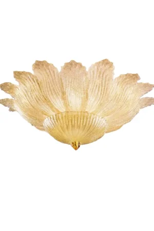 Bestseller Plafoniera classica murano graniglia cristallo 5 luci DP005