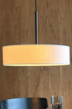 Ultima Occasione Dyberg Larsen Lampada a sospensione Calix, altezza 12 cm, bianco naturale