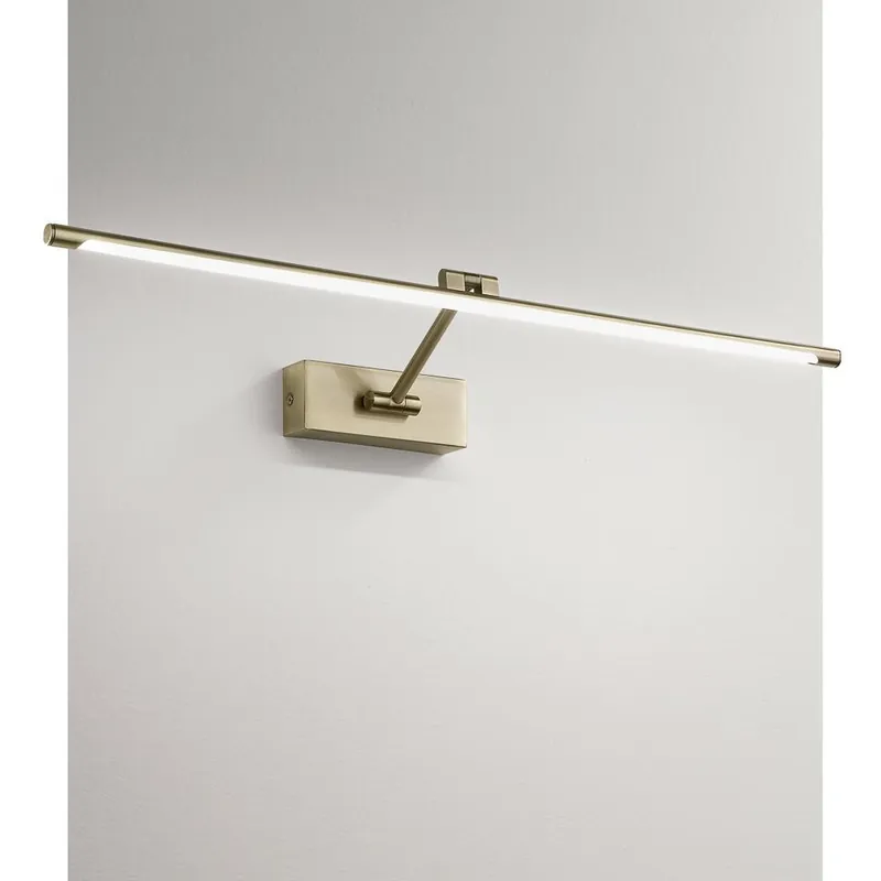 Applique parete Led Finitura in brunito 8W 3000K 48 cm G.E.A Luce - GAP443C Affare