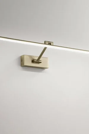 Applique parete Led Finitura in brunito 12W 3000K 71cm G.E.A.LUCE - GAP463C Soddisfatti O Rimborsati