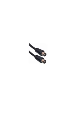 Ultimissimo Modello Cavo tv caossiale 9,5mm nero 2metri spina maschio prolunga antenna