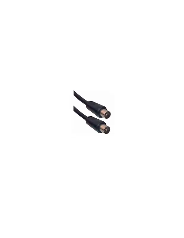 Ultimissimo Modello Cavo tv caossiale 9,5mm nero 2metri spina maschio prolunga antenna