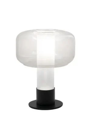 Lampada da tavolo Flick, trasparente, vetro, 28 cm, dimmerabile, E14 Must-Have
