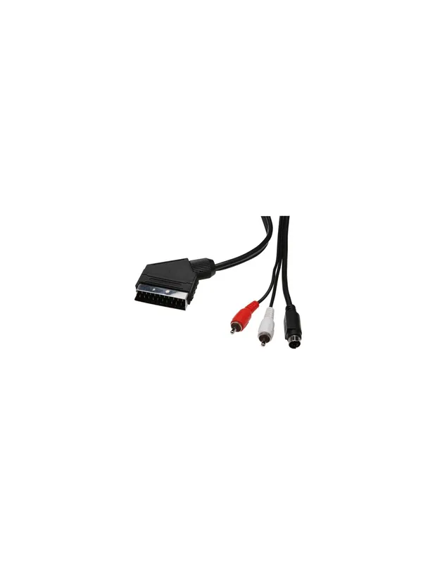 Offerta Speciale Cavo scart 21poli + 2rca/s-vhs 4pin 3mt 149000237