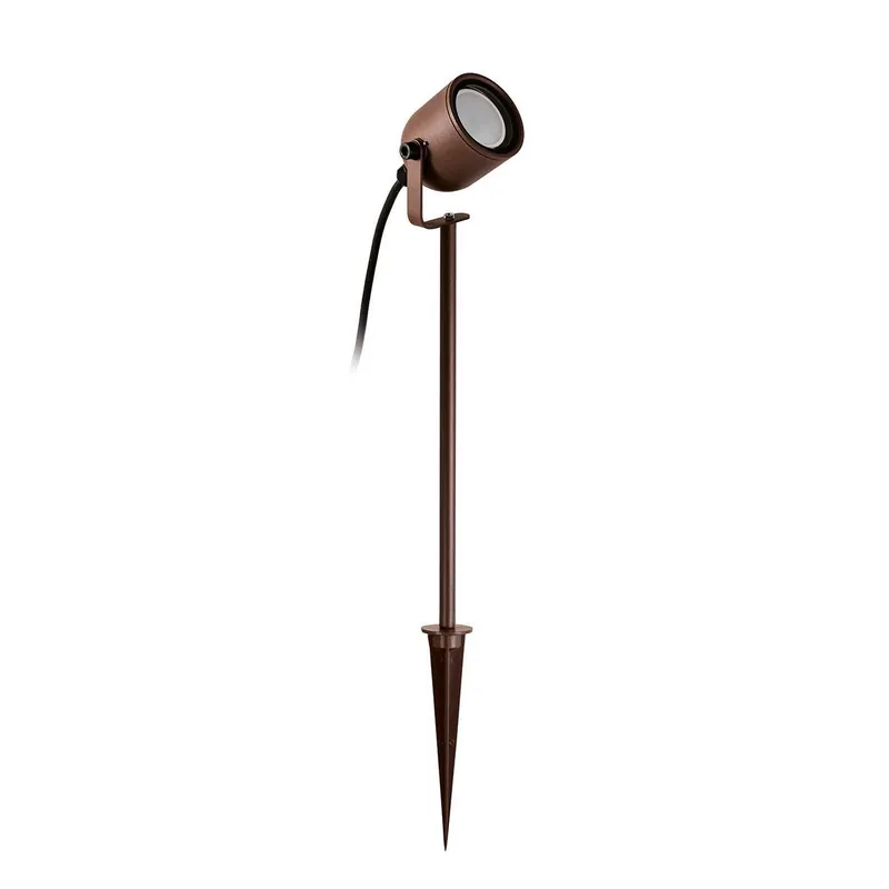 Proiettore esterno IP65 picchetto 60 cm Attacco GU10 MAX 35W Gea Luce - GES2291 Consegna Rapida