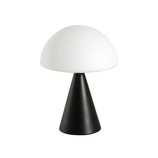 Lampada LED da tavolo Blip, nero/bianco, vetro, CCT, dimmer touch Promozione Esclusiva