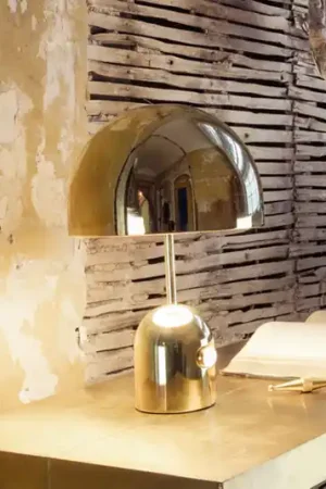 Must-Have Tom Dixon lampada LED da tavolo Bell, color oro, 43 cm, dimmerabile