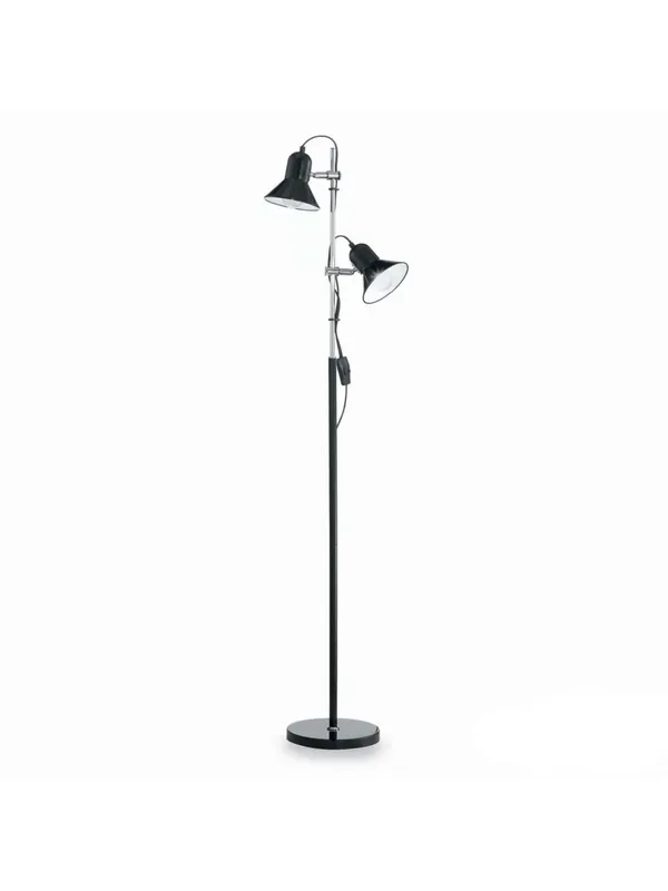 Spedizione Espresso Piantana moderna 2 luci orientabile DL0534