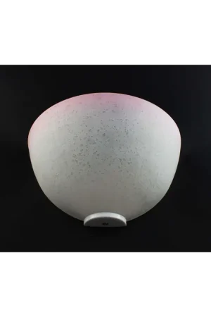 Affare Applique classico in vetro 1 luce Goccia Rosa