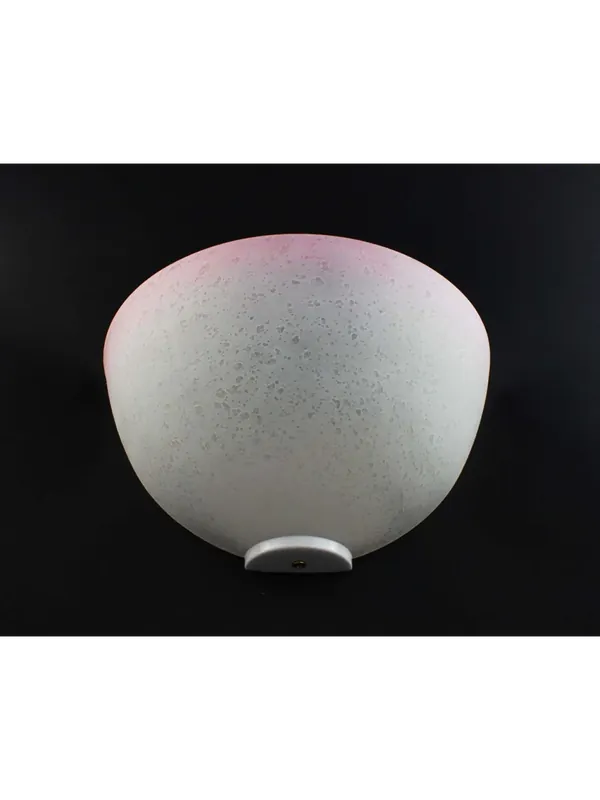 Affare Applique classico in vetro 1 luce Goccia Rosa