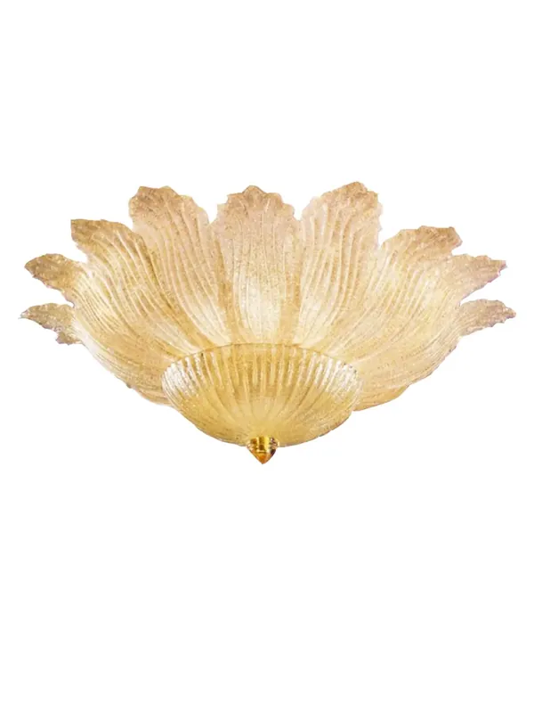 Plafoniera classica murano graniglia cristallo 6 luci DP003 Ultimissimo Modello