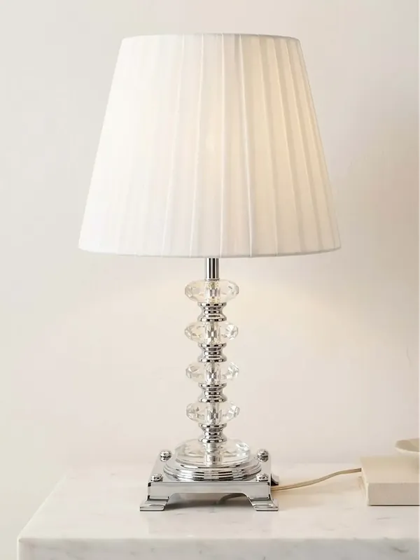 Lumetto moderno cromato cristallo 1 luce FRC 4582/25c Prezzo Scontato