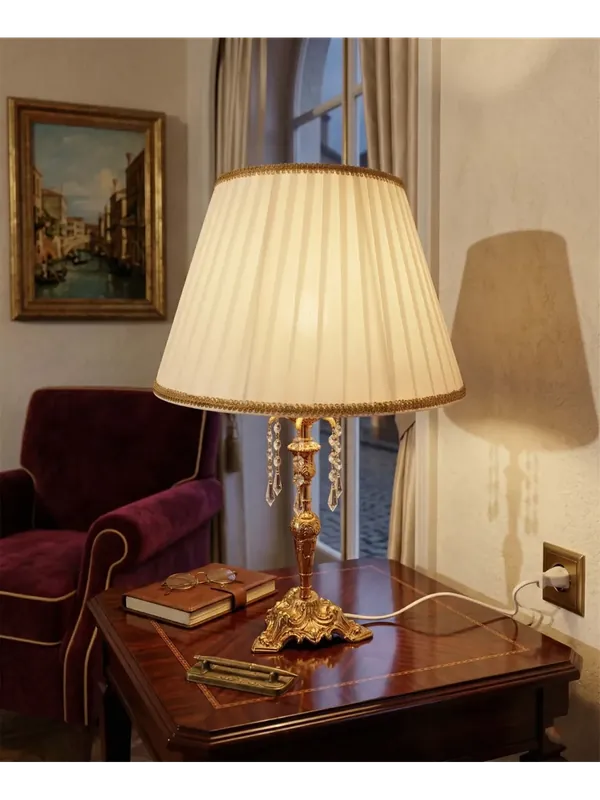 Bestseller Lume grande classico oro cristallo 1 luce FRC 4625/40 e.c.o