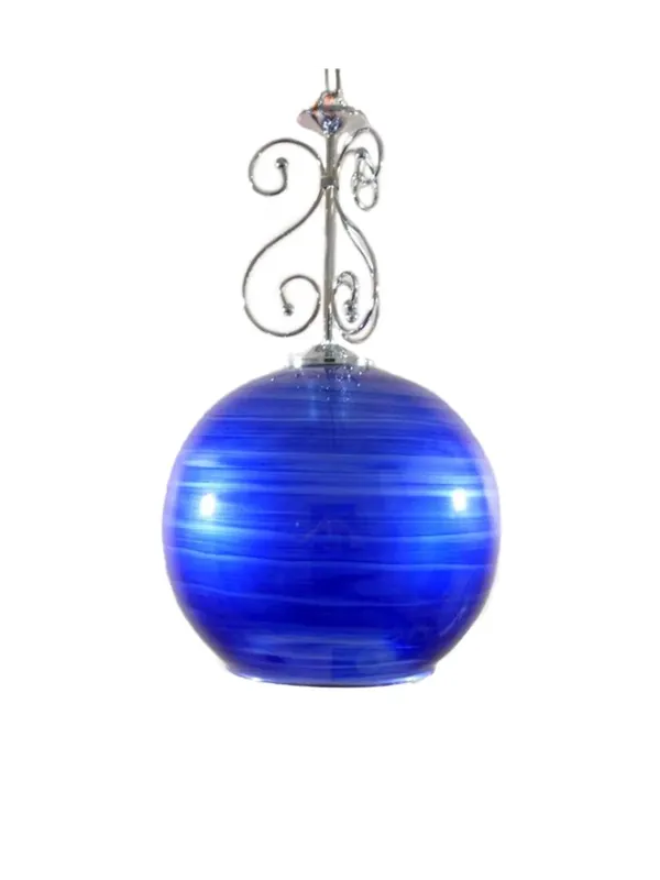 Lampadario moderno a sfera 1 luce blu montatura Direttamente Dal Produttore