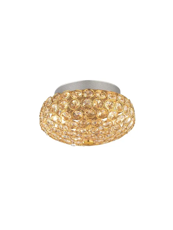 Spedizione Espresso Plafoniera classica 3 luci cristallo DL0599