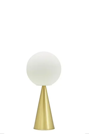 Lampada tavolo Dimmerabile metallo Ottone 43cm FontanaArte - F247405150TBNE Prezzo Conveniente