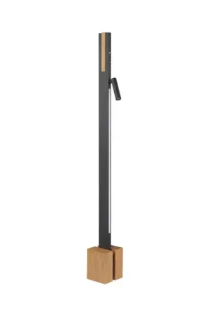 Professionale Piantana LED Streamline, altezza 145 cm, nero, lampada da lettura