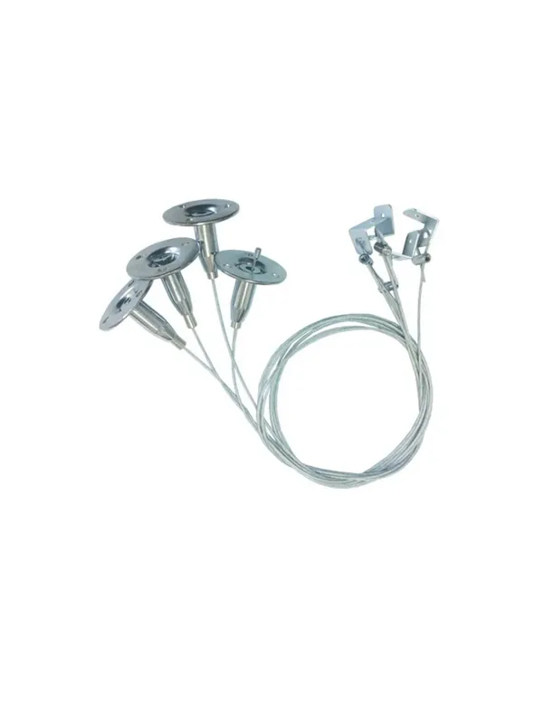 Kit staffe fissaggio a sospensione per pannello a Led Esclusivo