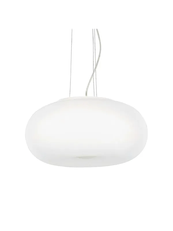 Bestseller Lampadario moderno in vetro bianco DL0515