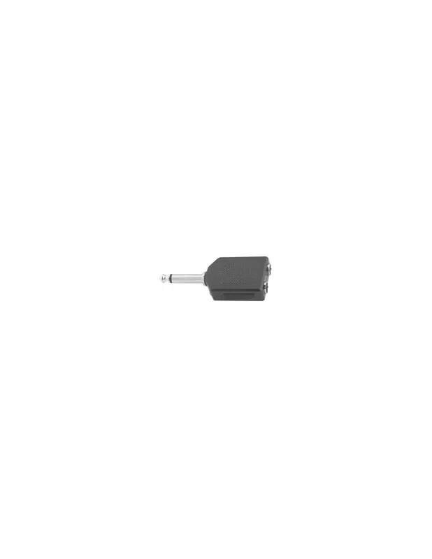 Spedizione Espresso Adattatore audio mono 6,3 a due prese 6,3stereo
