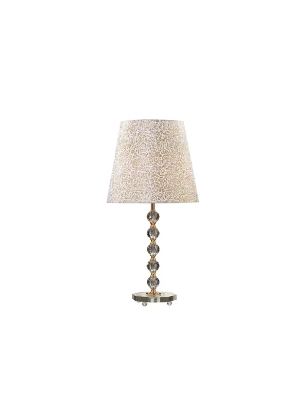 Lume classico 1 luce brillantini oro DL0607 Novità