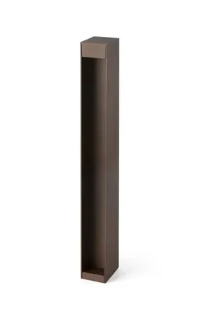 Lampioncino LED Cerler, marrone, 60 cm, metallo, IP65, CCT Occasione Imperdibile