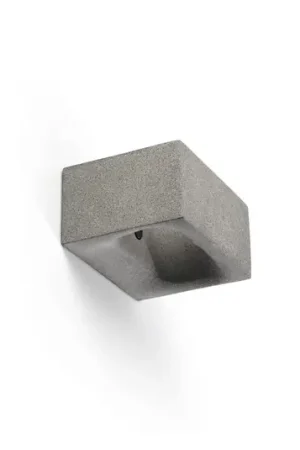 Offerta Speciale Applique a LED Glint, 2700K, 15 cm, grigio, cemento, IP55