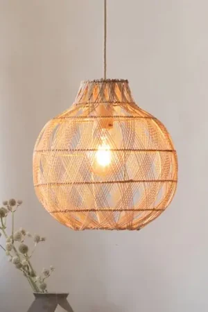 Nuovo Arrivo GOOD & MOJO Lampada a sospensione Mendoza, naturale, 35 cm, bambù, E27