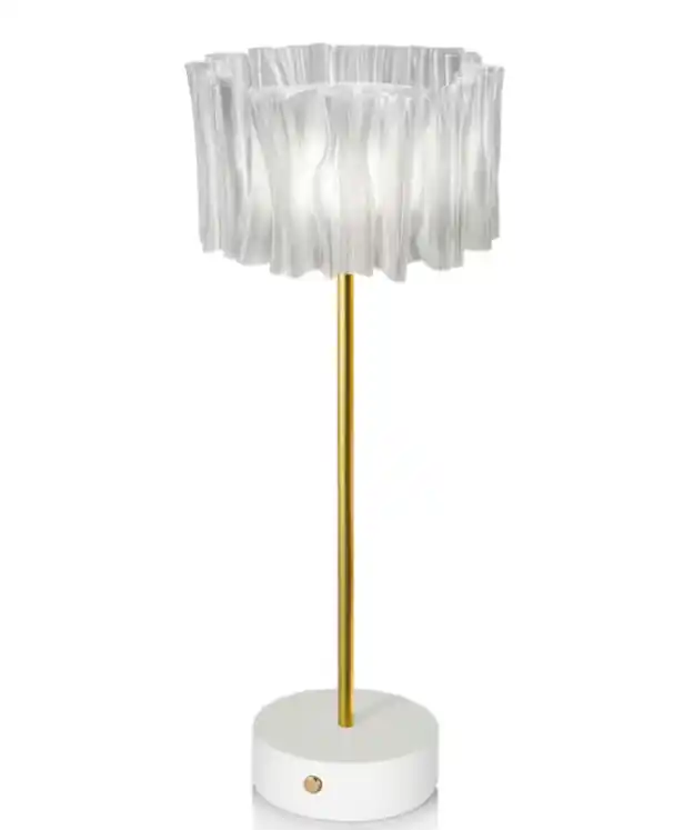 A Buon Prezzo Lampada da tavolo Bianca a batteria Slamp - ACRT000PRW000BT000EU