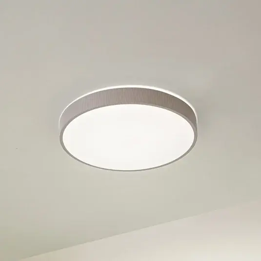 Plafoniera LED Lindby Zylo, color taupe, Ø 49 cm, CCT dimmerabile Miglior Prezzo