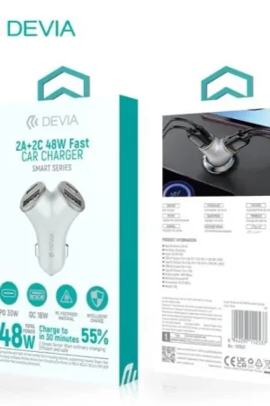 Caricabatterie Auto 48W 2 USB C 2 USB A Life365 Italy DECHG2AC537 Occasione