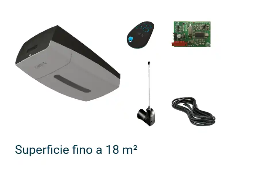 Kit automazione porte garage 24V 18m2 CAME - 8K01MV-008 Sconto