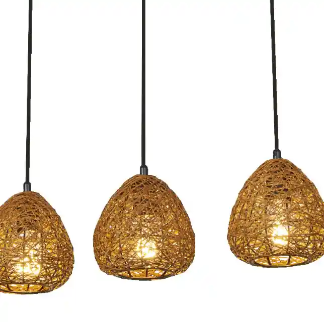 Offerta Del Giorno Lampadario Sospensione lineare 3 luci E27 MAX 3x6W Osram -LUM460654