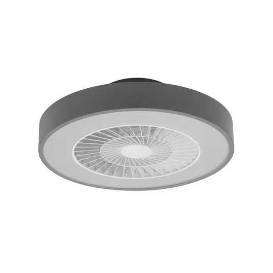 Consegna Rapida OSRAM SMART+ Ventilatore da soffitto LED WiFi CYLINDER, grigio, silenzioso