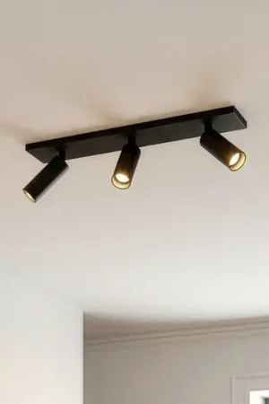 Arcchio Faretto da soffitto Brinja Slim, nero, a 3 luci GU10 MR11 Direttamente Dal Produttore