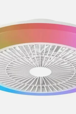 Esclusivo Ventilatore 20W plafoniera LED 40W RGB Ø50cm Philips - AMIRGBIC50