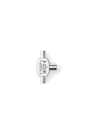 Derivatore antenna metallo triplo acciaio 2 femmine 1 maschio 9,5mm 011312 Subito Disponibile