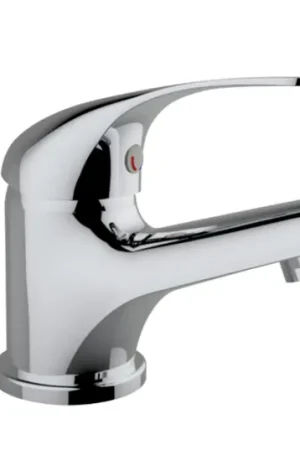Di Tendenza Miscelatore lavabo cromato con piletta e flessibili - SCARUB1399CR