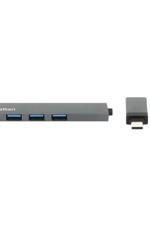 Ultimissimo Modello Hub USB 3.2 4 Porte 107mm Manhattan - 181006