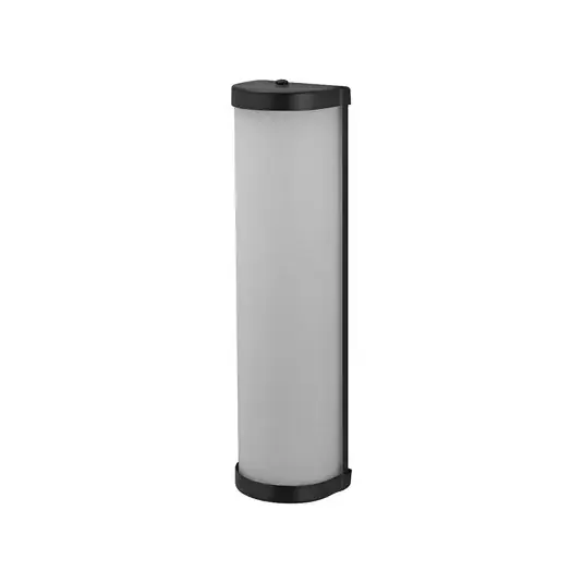 Nuova Collezione OSRAM Applique BATHROOM nera Lunghezza 32 cm Metallo/vetro IP44