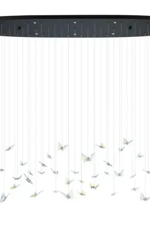 Lampada LED a sospensione EGLO Stars of Light Adrados, ovale, a 8 luci. Promozione Esclusiva