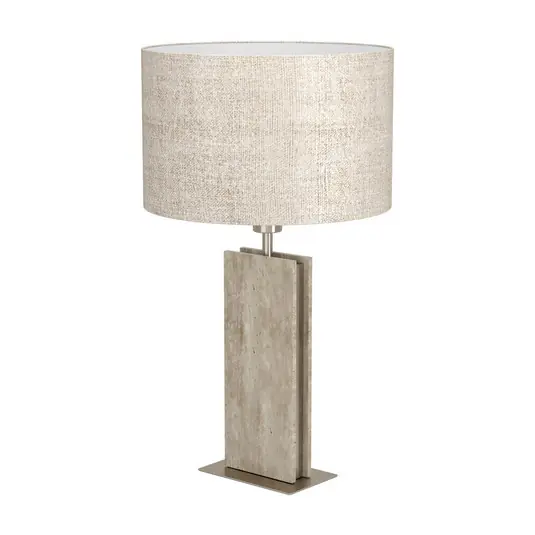 Lampada da tavolo EGLO Stars of Light Belesar, lino naturale, E27 Ultime Pezzi