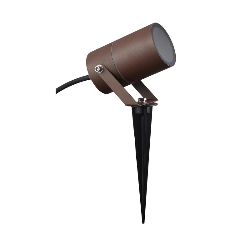 Spedito Oggi Faretto picchetto esterno Corten IP65 GU10 23cm Mantra - 9288