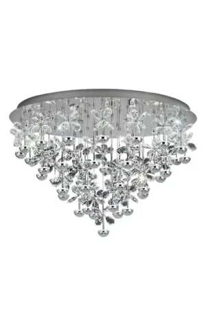 Promozione Esclusiva EGLO Stars of Light plafoniera LED Pianopoli cromata Ø 78 cm