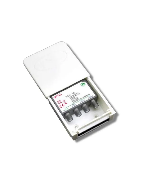 Super Prezzo Amplificatore antenna TV 2 transistor mix vhf lb av2/u2 454535G